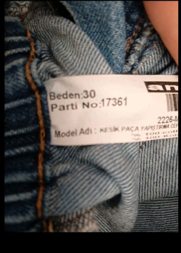 Kadın denim - Görsel 5