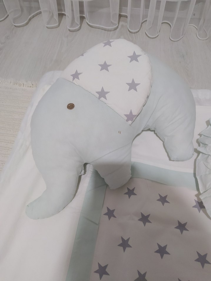 Yıldız Desenli Çocuk Uyku Seti - Görsel 5