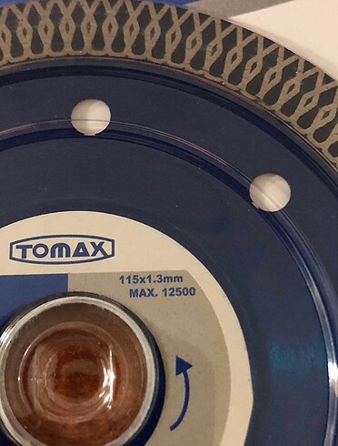 Diğer Tomax 115 mm granit mermer kesici