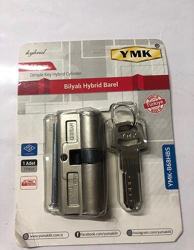 YMK Bilayalı Barel 68mm 2 adet