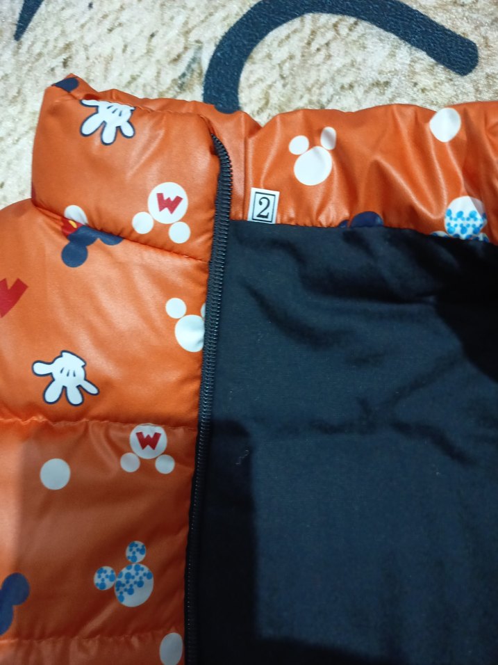 Çok Renkli Erkek Çocuk Fermuarlı Yelek - Görsel 2