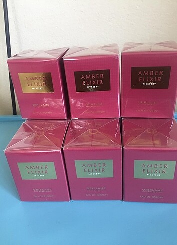 AMBER elıxır mystery Oriflame