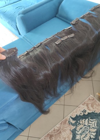 Beden gerçek saç postiş doğal saç çıtçıt