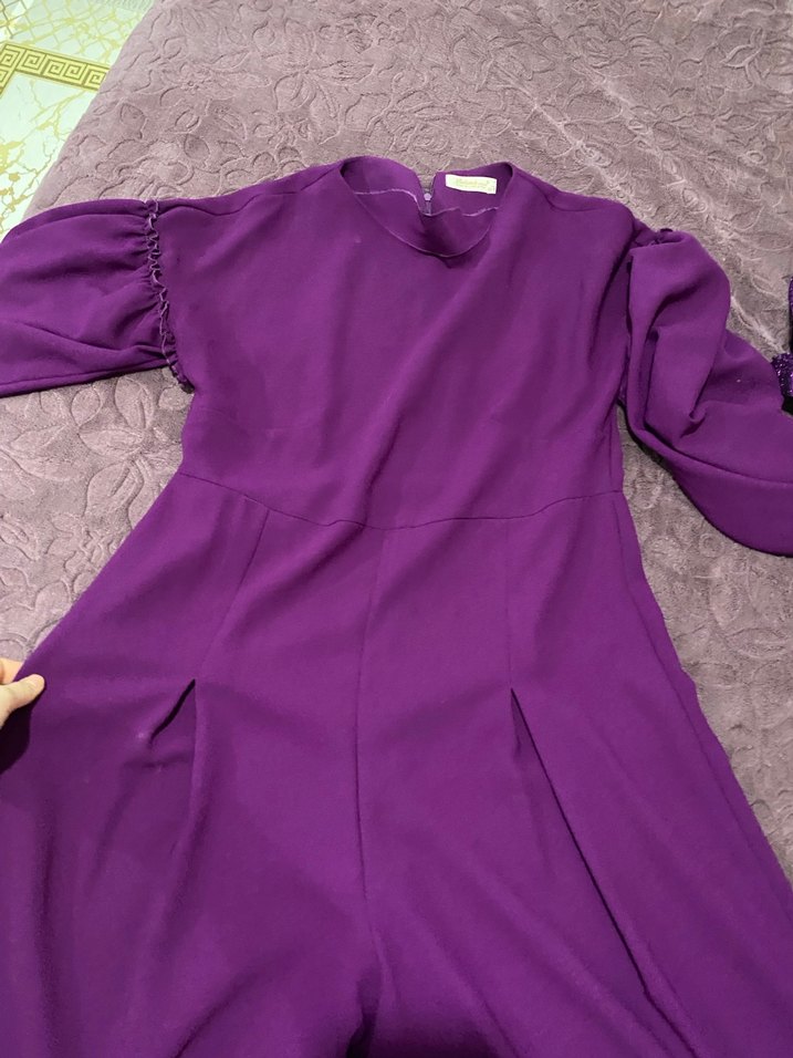 Uzun Kollu Mor Salaş  Tulum - Görsel 2