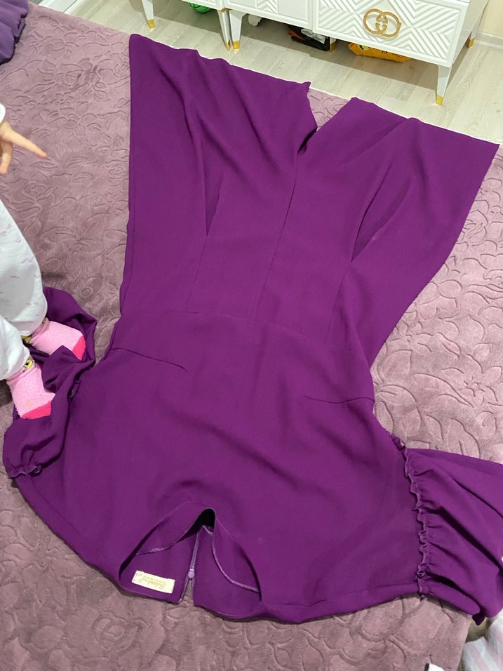 Uzun Kollu Mor Salaş  Tulum - Görsel 5