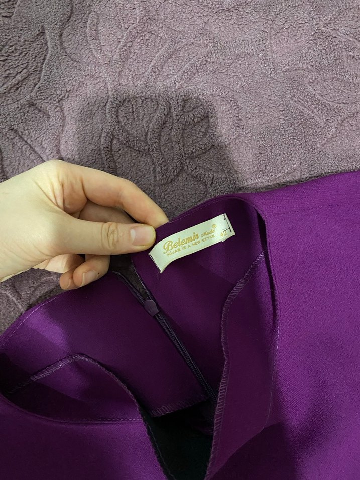 Uzun Kollu Mor Salaş  Tulum - Görsel 4