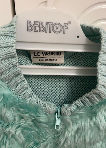 Kız Çocuk Peluş Yelek - Görsel 2