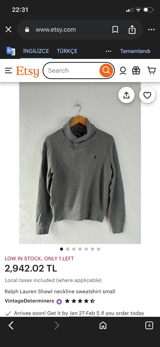 Polo sweatshirt - Görsel 3