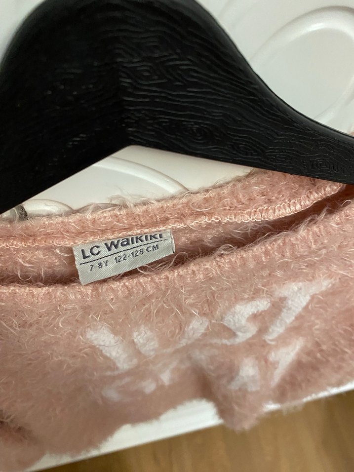 Kız çocuk peluş kazak - Görsel 2