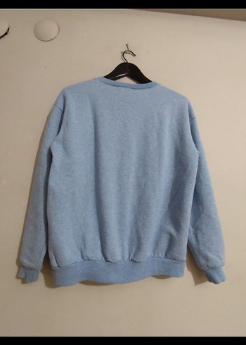 Koton Koton Mavi Oversize Kadın Sweatshirt