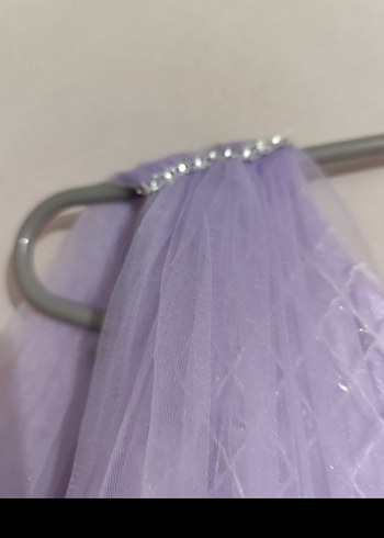 Tommito :Uzun Mor Drapeli Abiye Elbise - Görsel 8