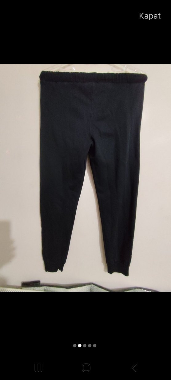 Oysho  Siyah Rahat Kesim  Unisex  Eşofman Altı - Görsel 2