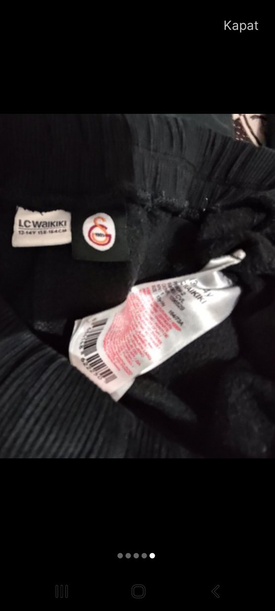 Galatasaray  Baskılı Erkek Çocuk Eşofman Altı - Görsel 5