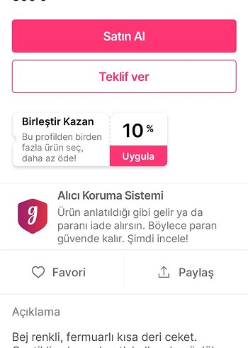 FAF kadın Denim Deri ceket - Görsel 8