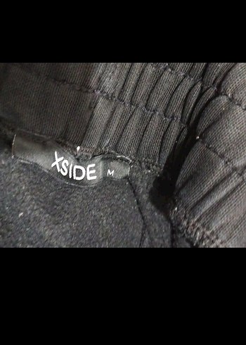 XSIDE Siyah Kadın Rahat Kesim Eşofman Altı - Görsel 4