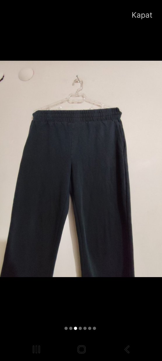 XSIDE Siyah Kadın Rahat Kesim Eşofman Altı - Görsel 2