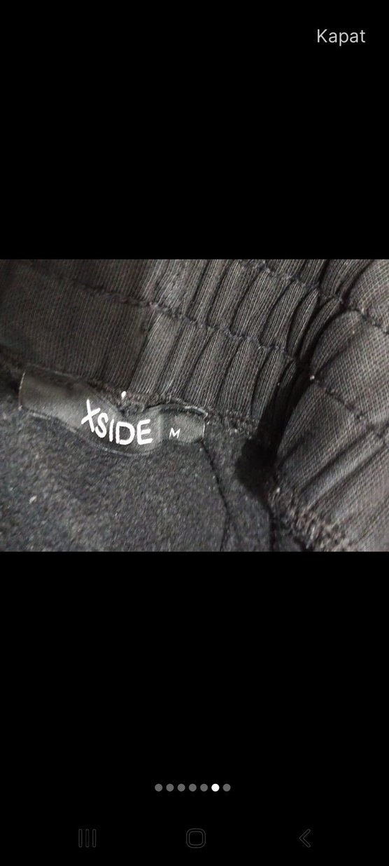 XSIDE Siyah Kadın Rahat Kesim Eşofman Altı - Görsel 4