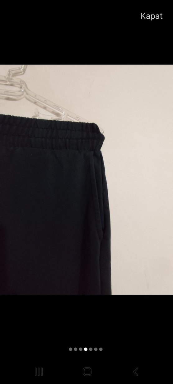 XSIDE Siyah Kadın Rahat Kesim Eşofman Altı - Görsel 3