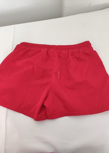 m Beden Rahat Kesim Pembe Mini Şort