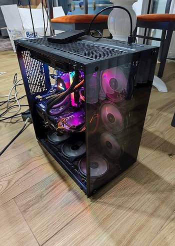 RYZEN 5 5500 & RX 580 8GB & 16GB RAM SIVI SOGUTMA AKVARYUM KASA
