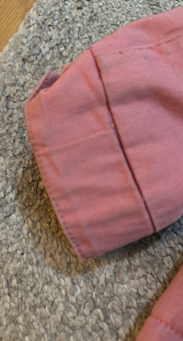 Pembe Nakışlı Pamuklu çocuk Ceket - Görsel 4