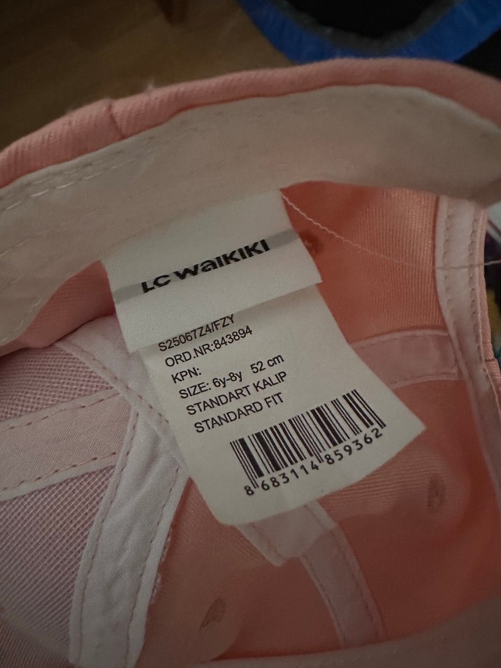LCW Pembe Çocuk Şapkası - Görsel 2
