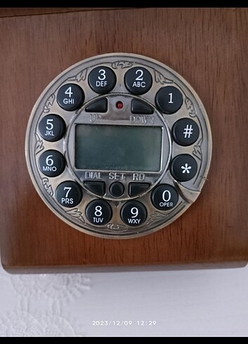 Antika görünümlü telefon - Görsel 4