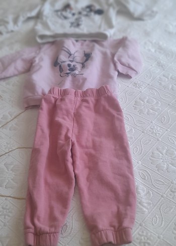 Pembe Örgü Bebek Kız Takımı, Uzun Kollu