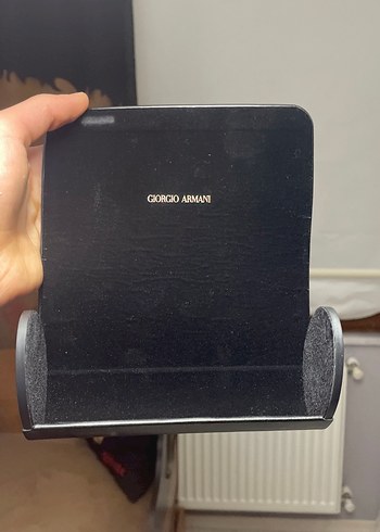 Siyah Giorgio Armani gözlük kabı - Görsel 6
