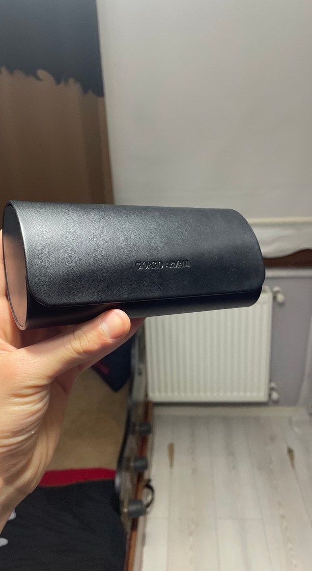 Siyah Giorgio Armani gözlük kabı - Görsel 2