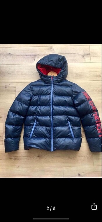 Benetton kaz tüyü mont