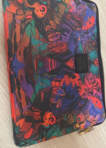Kadın Çok Renkli Baskılı tablet çantası