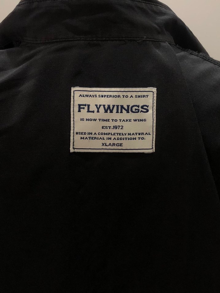 Siyah Kısa Kollu Düğmeli Kadın Gömlek - Görsel 2