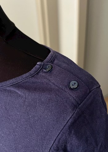 Union jack flag vücuda oturan üst - Görsel 4