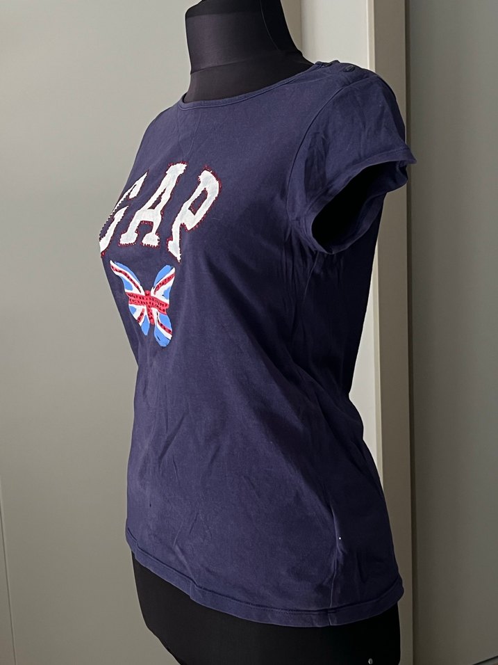 Union jack flag vücuda oturan üst - Görsel 3