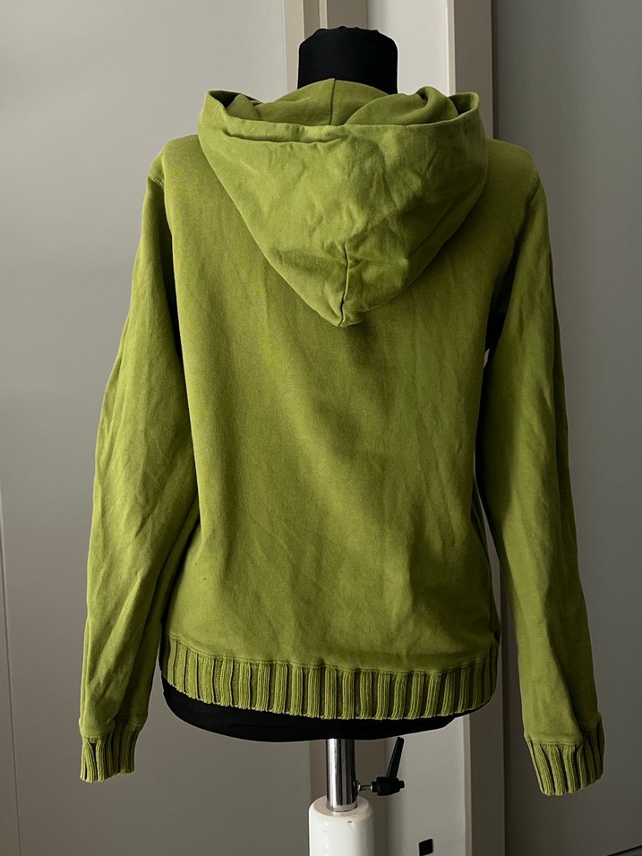 Vintage nakışlı hoodie sweatshirt - Görsel 5