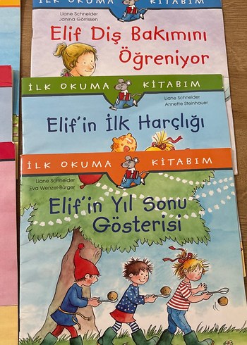 Beden Renk Elif Serisi İlk Okuma Kitapları Seti