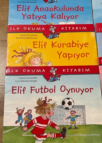 Elif Serisi İlk Okuma Kitapları Seti