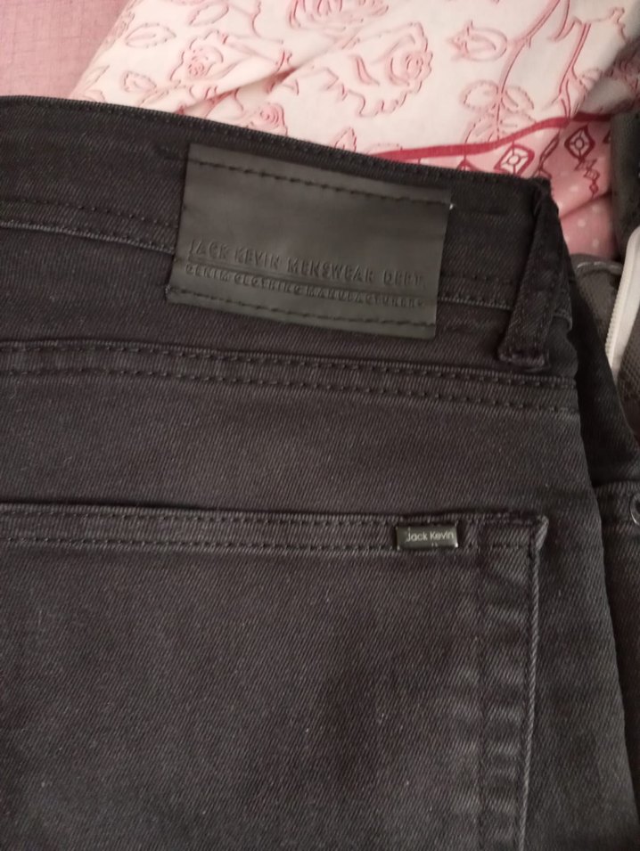 Gri Erkek Dar Kesim Sokak Stili Jean - Görsel 3