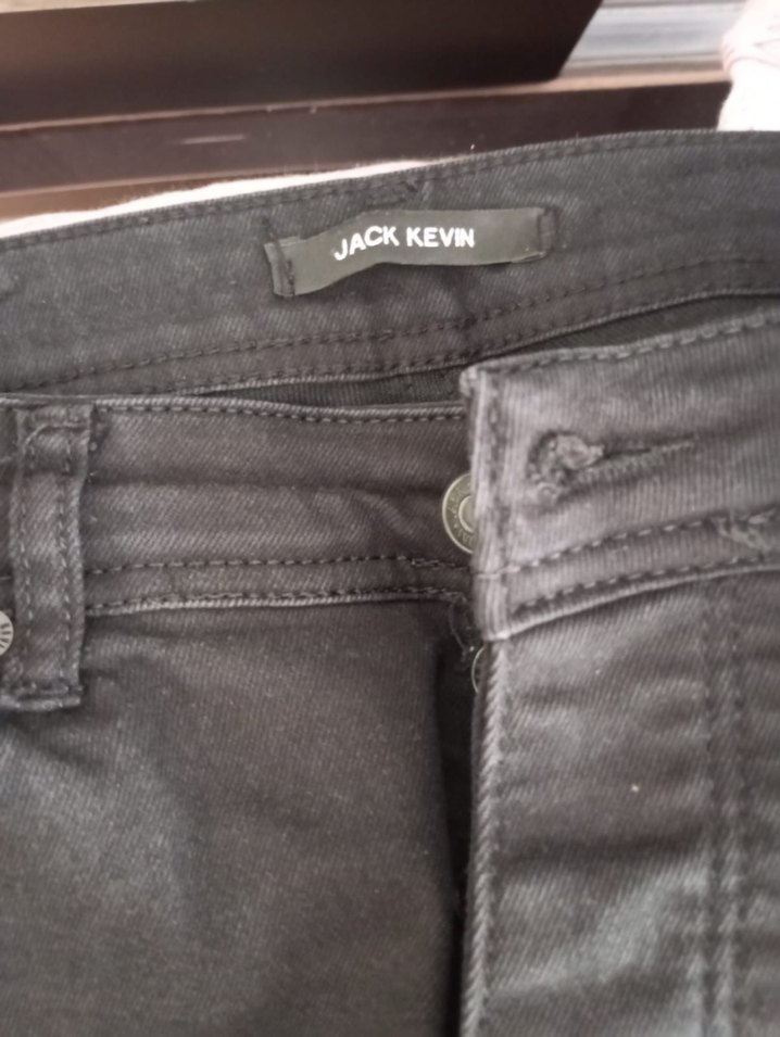 Gri Erkek Dar Kesim Sokak Stili Jean - Görsel 2