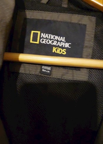 National Geographic Gri Fermuarlı Erkek Ceket