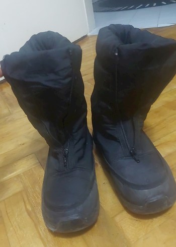 Diğer Erkek Siyah Fermuarli Kayak Botu