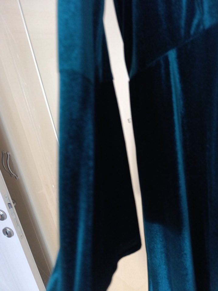 Kadın Lacivert Uzun Kollu Elbise - Görsel 2