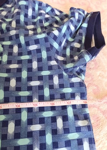 Bohem Tarzı Gri Baskılı Hamile Tişörtü - Görsel 17