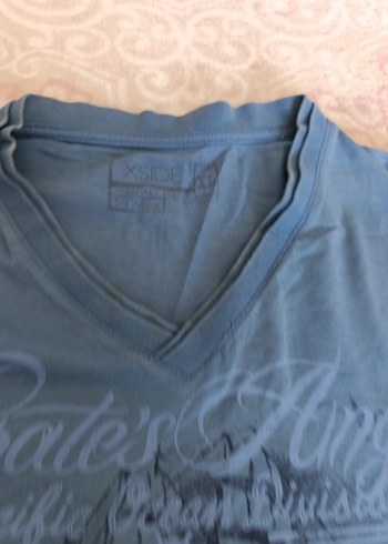 Bohem Tarzı Gri Baskılı Hamile Tişörtü - Görsel 8