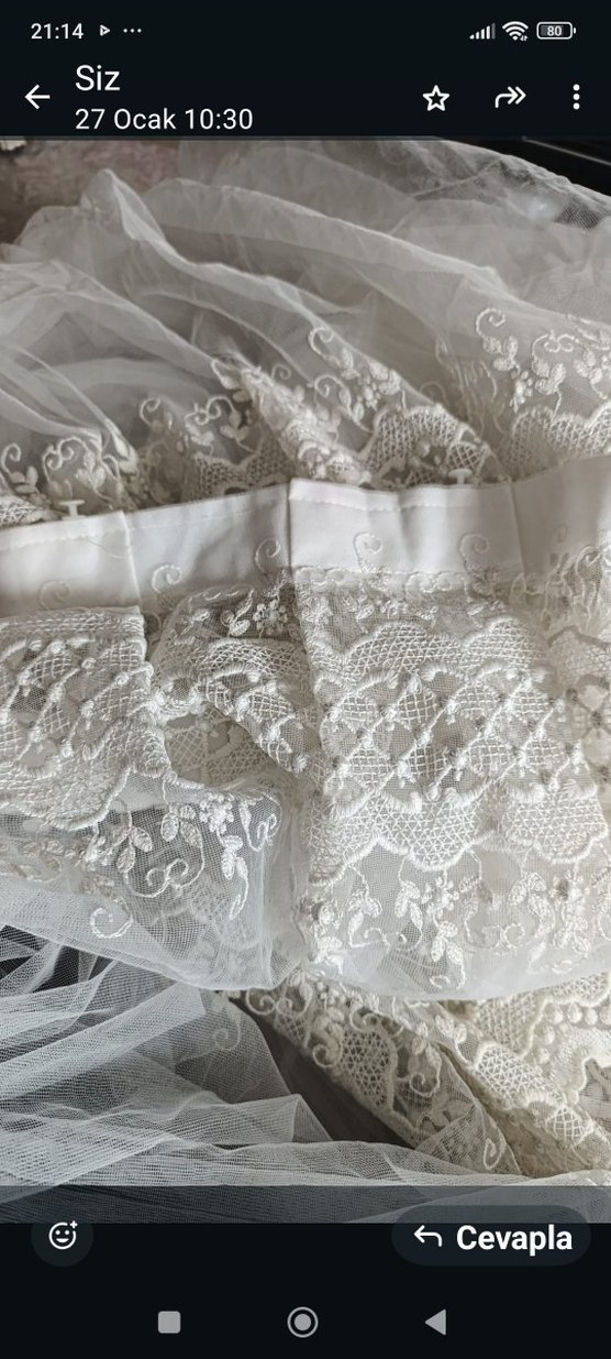 Nakışlı Beyaz Perde - Görsel 2