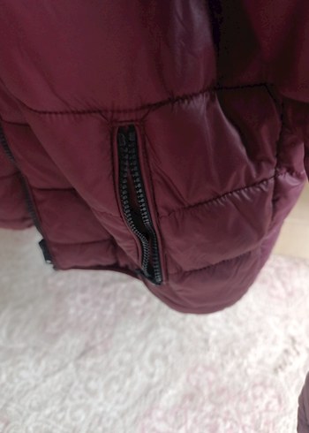 bordo erkek şişme montu - Görsel 7