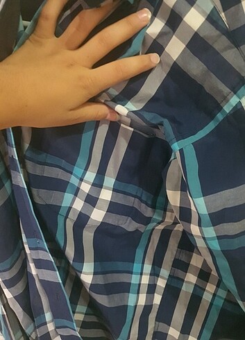 m Beden mavi Renk Gomlek