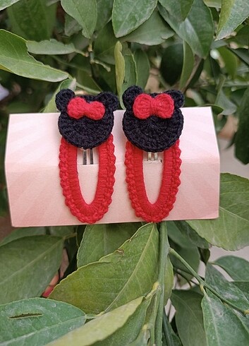 Tasarımcı Mickey mouse toka