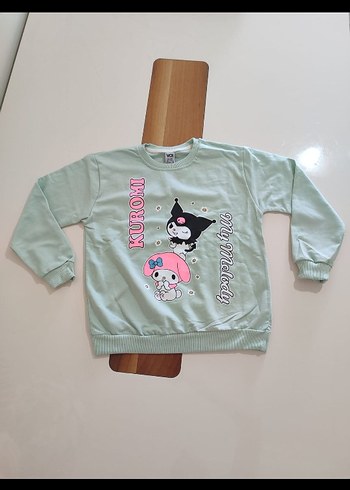 Diğer Kuromi ve my melody baskılı mevsimlik kız çocuk takımı